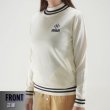 画像5: ゴルフウェア ドゥーカス ライン セーター 2024 秋冬 ホワイト/ネイビー/ベージュ Line Sweater (5)