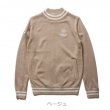 画像3: ゴルフウェア ドゥーカス ライン セーター 2024 秋冬 ホワイト/ネイビー/ベージュ Line Sweater (3)